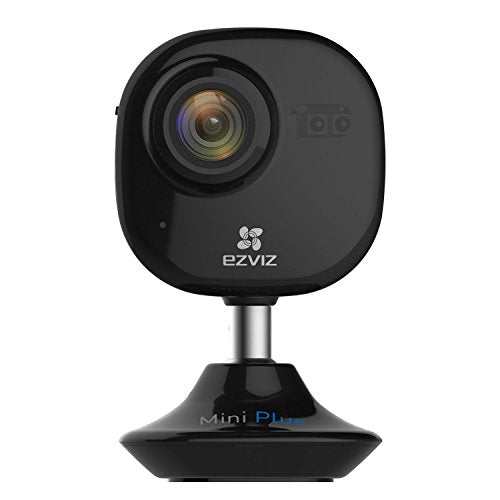 Ezviz Mini Plus HD 1080p Wi-Fi Indoor 2 Way Talk Cloud Camera avec vision nocturne - noir
