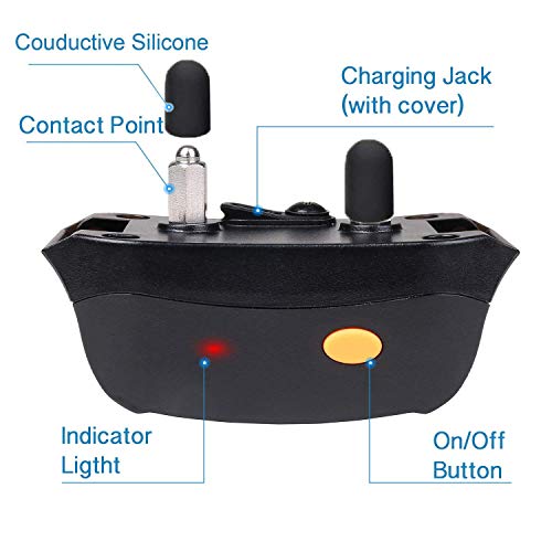 Dog Training Collar Rechargeable & Waterproof 660yd Remote training 2 dogs