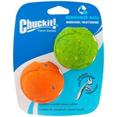 Canine hardware Chuckit Rebounce Ball Medium 2.5-inch, 2 pack 20320
