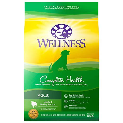Wellness Complete Health Natural Dry Large Breed Dog Food, Chicken & Rice, 15-Pound Bag