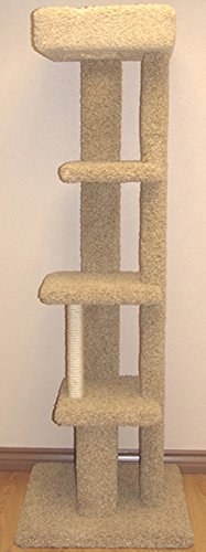 North American Pet 49346 Scraper Sky Kitty Classy avec plateau de 74 pouces
