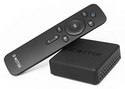 WeTek Hub 4K Ultra HD 8GB Android Streaming Media Player with Remote - Black