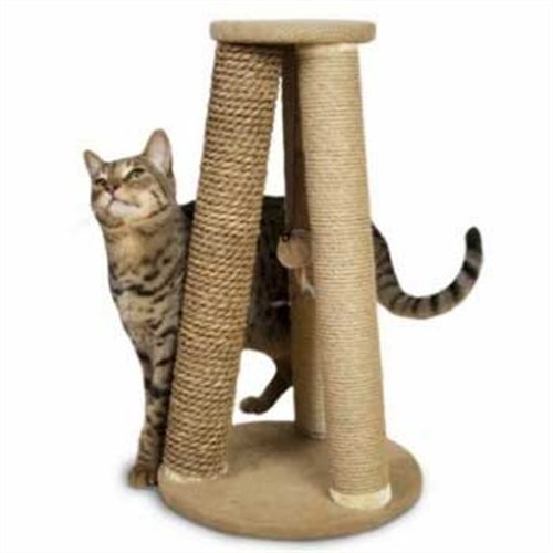 Ware Manufacturing CWM11017 Hyacinth and Jute Pyramid Scratch