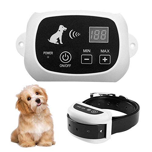 Cloture Electrique Sans Fils vers Chien Systã¨me de Confinement Collier de Dressage Dog Dog Fence