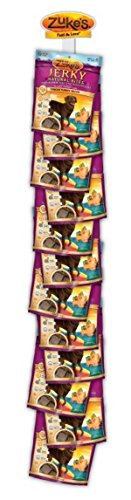 Zukes Jerky Naturals Turkey Treat For Dog 6OZ 12PC/Clipstrip