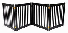 Accents dynamiques 42221 - 27 pouces 4 Panneau Gate Gate EZ Gate - Mahoganie
