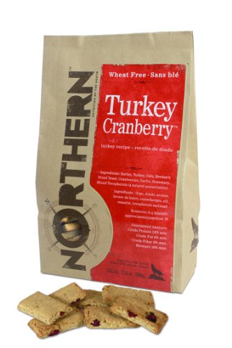 Northern Biscuit Wheat-Free Turkey Cranberry Dog Treats 6x500gr