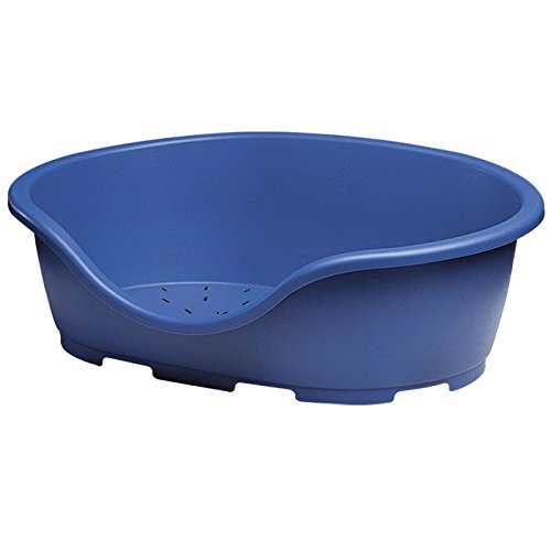 Marchioro DD1644 Perla Plastic Bed For Dog (Blue, 27 inch)
