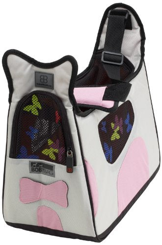 Petego Boby Bag Forma Frame Grey Pink Butterfly Pattern