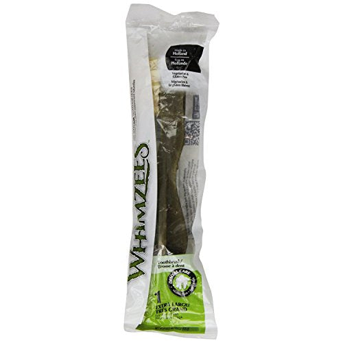 Whimzees 47844 Toothbrush Star 7.4" Dental Treats X-Large 15Pk