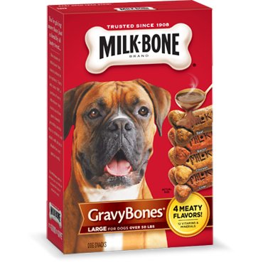 Milkbone 87670 Gravy Bones Dog Biscuits 3.2kg JAR