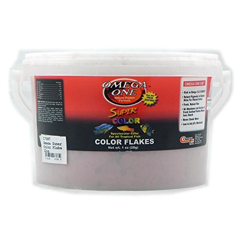 Omega One AA5794 Super Color Tropical Fish Flakes (12oz)