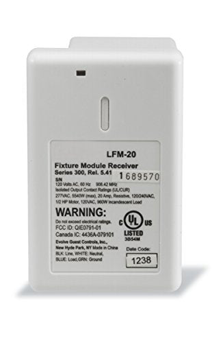 Evolve LFM-20 Isolated Contact Fixture Module Component of the Evolve lighting control system