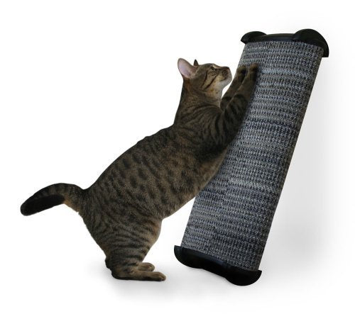 Lean-it Scratching Post Wide 20-Inch, Colors May Vary by Omega Paw [Pet Supplies]