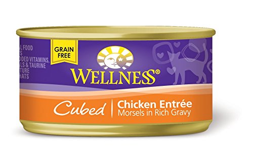 Wellness 2667 Chicken Cubed Cuts Canned Food 24/3 Oz