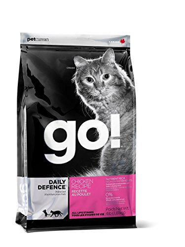 Petcurean Go! 42732 Daily Defence Chicken Recipe Cat Food (4LB (6))
