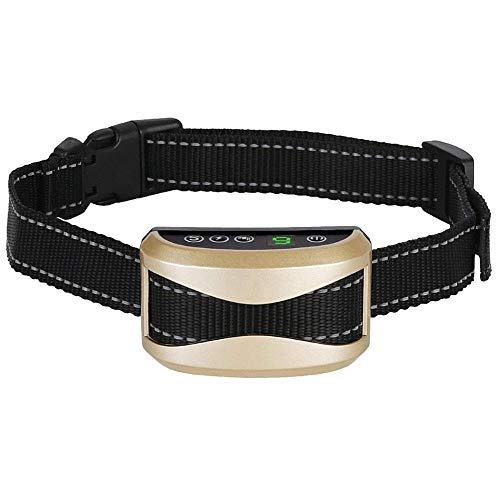 Collier anti-aboiement Choc & Vibration & Bip Ipx7 Collier de Dressage RECHARAGEMable Mode AVEC Choca et vibration et sensibilite
