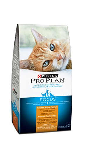 Plan Purina Pro 11538 Poulet et riz Alimentation pour chats senior 3,18 kg