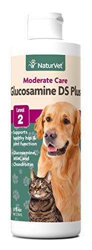 NATURVET 978069 Glucos-Ds with Msm Liquid Stage 2 for Pets, 8-Ounce