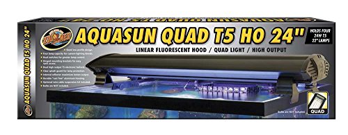 Zoo Med AQUASUN Quad T5 High Output Hood 24in