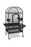 Prevue Pet 3162W Dometop Parrot Cage (Black, 27x21x58in)