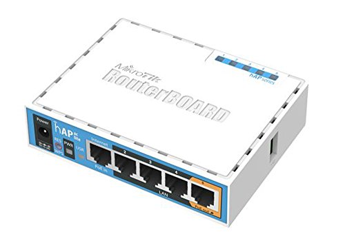 Mikrotik RB952UI-5AC2ND HAP Lite Lite à double courant 2,4 GHz et 5 GHz Fréquences Point Point Router, Soho AP avec deux radios