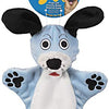 JW Pet Company Crackle Heads Dougie Dog Toy, Medium