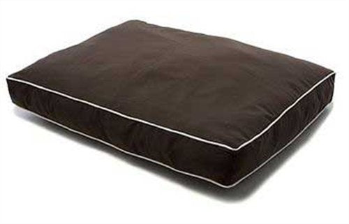 Dog Gone Smart Rectangular Pet Bed Brown 36 x 48