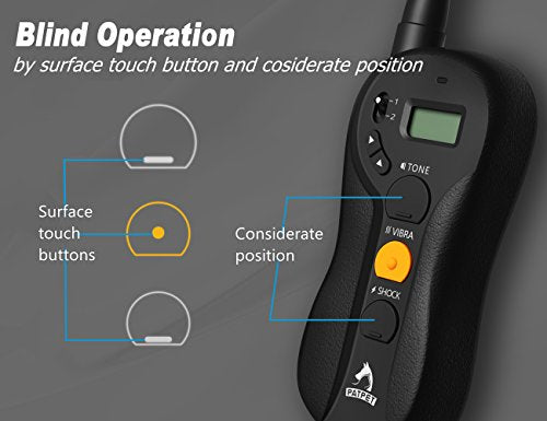 Dog Training Collar Rechargeable & Waterproof 660yd Remote training 2 dogs