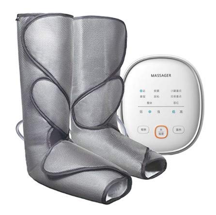 Leg Massager Air Compression Tespo Wraps Massages for Foot and Calf Circulation 3 Intensities 6 Modes with Heat, Handheld Controller