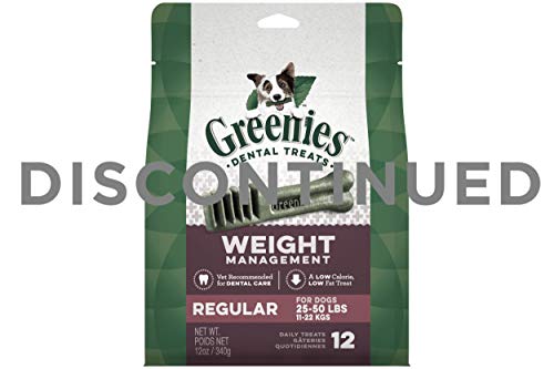 Greenies 10071467 Lite Treat-Pak pour chiens, 12 onces, régulier