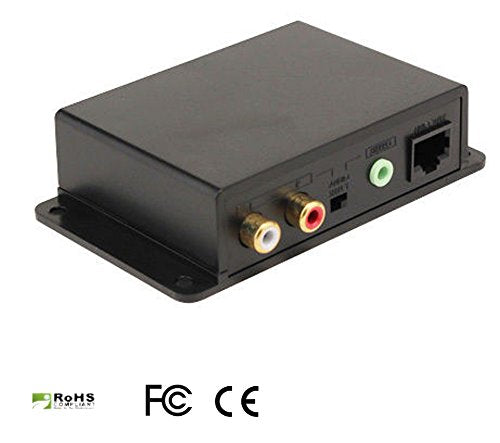 Element HZ ELE7021 Stéréo Audio Over Extender RCA et Mini Plug 1800ft (paire)