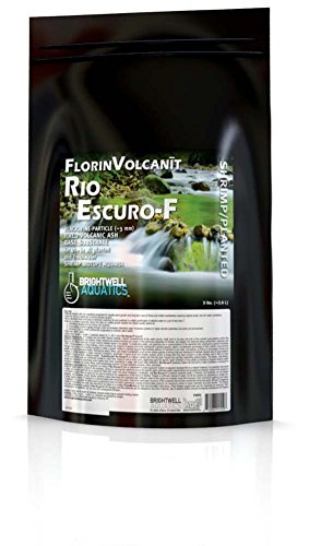 Brightwell Aquatics Florinvolcanit Rio Escuro Black Volcanic substrat