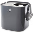 Modkat Litter Box Kit Includes Scoop and Reusable Liner (Gray)