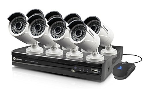 Swann SWNVK-873008 NVR8-7300 8 Channel 3MP Réseau vidéo réseau et 8 x NHD-815 Caméras 3MP