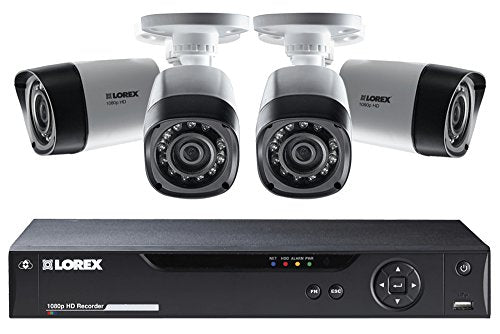 Lorex LHV21081TC4B 8 Channel Series 1080P Security DVR system with 4 1080p HD Bulet Cameras