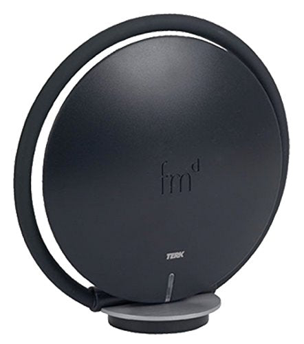 Antenne omnidirectionnelle omnidirectionnelle AM ​​AM AM FM avec une boucle gamma - noir