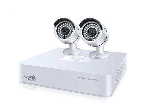 Homeguard HGDVK47702 Platinum HD Day/Night 1080P 4 Channel DVR with 2 1080p Cameras