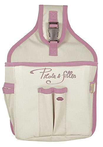 Pilote et remplit le charpentier de poche-rose beige