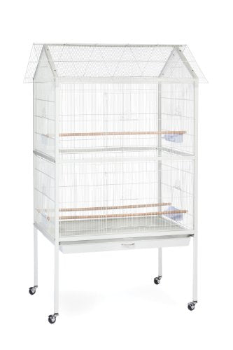 Prevue Pet Products Aviary Flight Cage, White