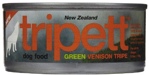 Tripe de boeuf Tripett avec aliments pour chiens de venaison 24 x 5,5 oz