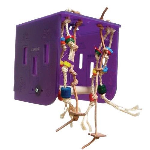 Zoo Max DUS287S DoDo Box 6in x 6in Small Bird Hiding Box