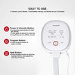 Leg Massager Air Compression Tespo Wraps Massages for Foot and Calf Circulation 3 Intensities 6 Modes with Heat, Handheld Controller