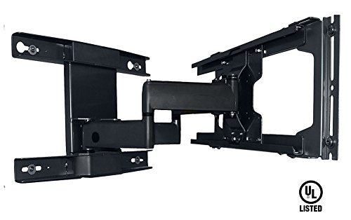SUNBRITETV WM46 Double bras articulant le support mural TV extérieur pour la télévision à panneaux plats de 46 