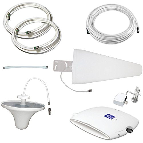zBoost ZB645SL Dual Band Signal Booster With Directional Antennas Covers up to 10,000 sq. ft.