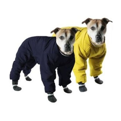 Muttluks 4 Legged Reversible Snow Suit (YellowBlack, 24)
