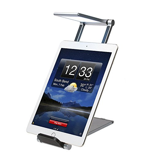 CTA Digital PAD-FLD Foldable LED Desk Lamp Stand for Smartphones & Tablets