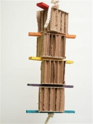ZOO MAX DUS630 Shred-X 17x6in Moyen Bird Toy