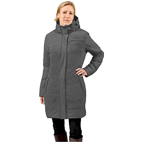 Naturmania AlizÃ©e 44620 WomenÂs 36inch Sarah Jacket (Grey, Small)