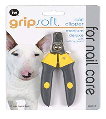 JW Pet Company Gripsoft Deluxe Nail Clipper pour chiens, Medium